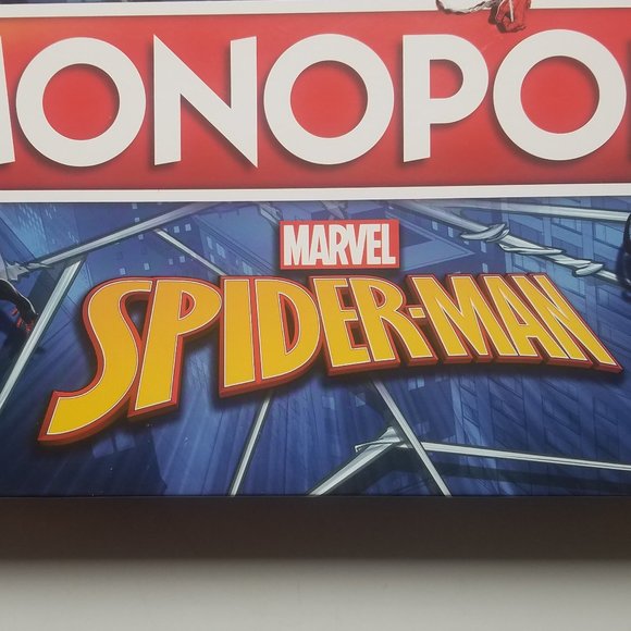 Monopoly Marvel Spider-Man New 2021 Hasbro sealed in box - Picture 2 of 7